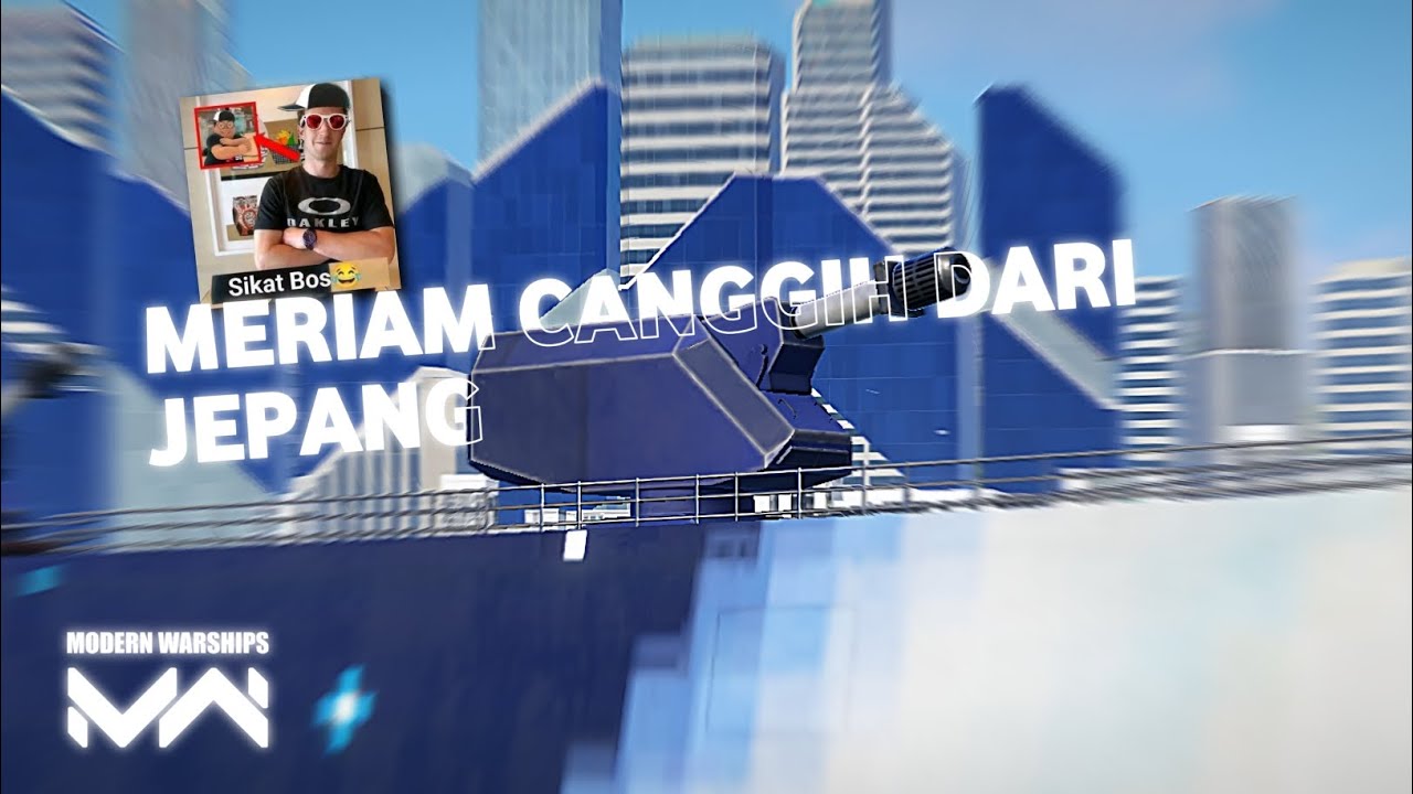 MERIAM RAILGUN DARI JEPANG PIUW PIUW😂😂 - Modern Warships GamePlay - YouTube