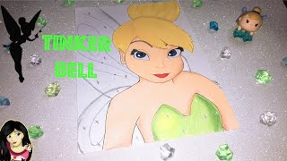 Disney Fairy Tinker bell coloring with soft pastels | Indian Art Channel screenshot 2