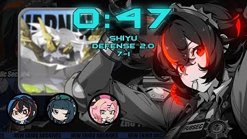 Zhu Yuan M0W1 - 0:47 | M0W0 Qignyi, M6 Nicole | Shiyu Defense 7-2 ZZZ 2.0