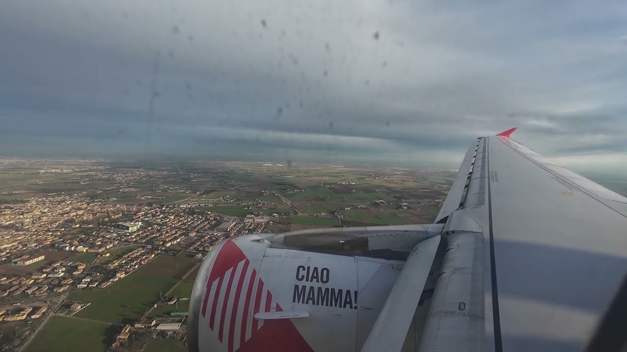 Aterrizaje en el aeropuerto de Verona-Villafranca — VRN