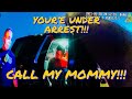 Criminal Lies About his Age and Screams for His Mom