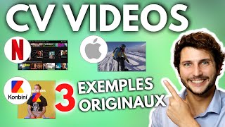  Cv Vidéo Original 3 Exemples Netflix Konbini Apple