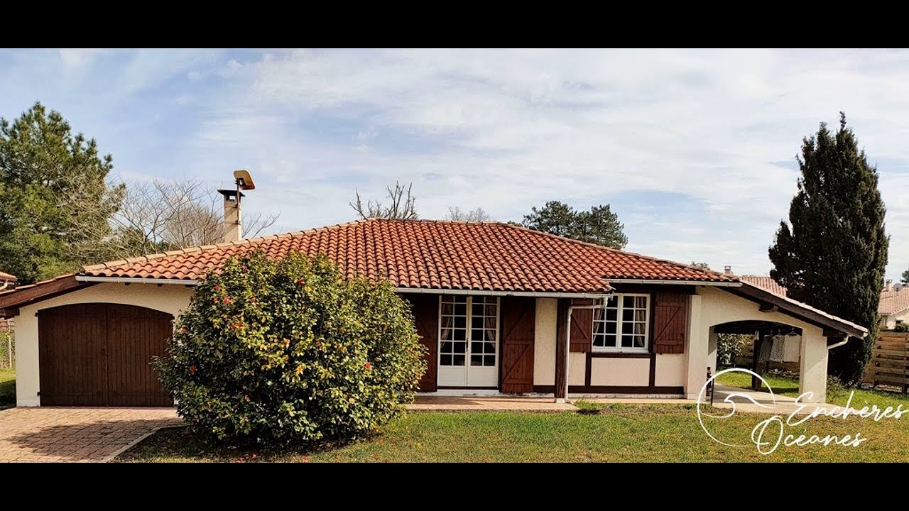 A vendre charmante maison à Moliets sur 1000m² de terrain