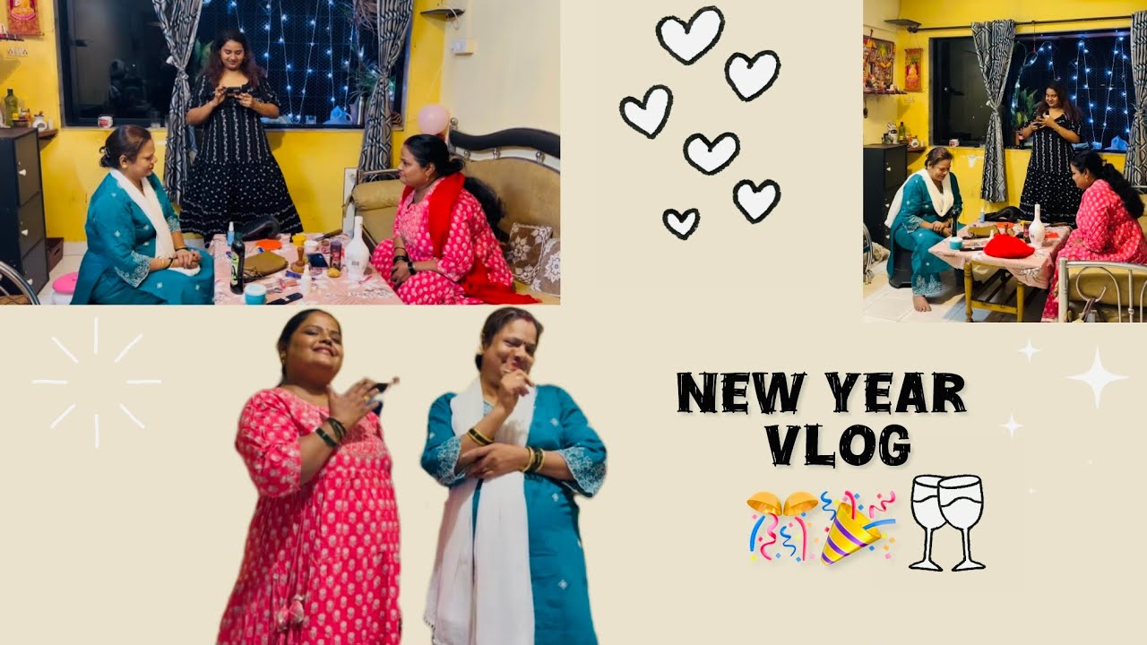 New Year Vlog ⭐️| Games night, Super Fun Raw Video 🤭🫶