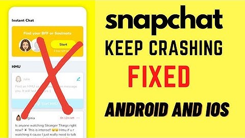 How To Fix Snapchat Keep Crashing Even Update !! Fix Snapchat App Keep Crashing