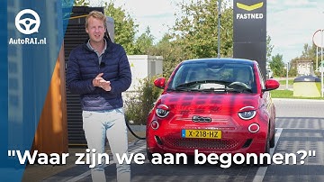 GETEST: Met de Fiat 500e op roadtrip: Onmogelijk óf GEEN probleem? - AutoRAI TV