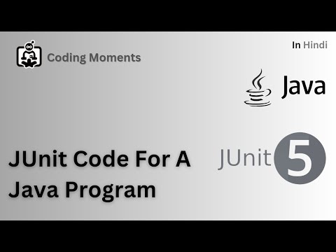 22| Write Junit Test  for Java Class Program |  Junit5 Lecture for Beginners in Hindi