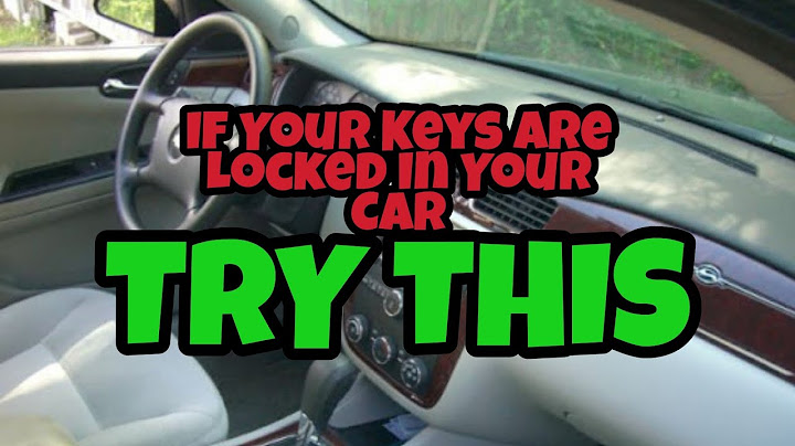 How to unlock chevy impala door without key
