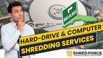 Hard Drive Shredding: How to Destroy a Hard Drive in Seconds - Safe and Secure Hard Drive Shredding