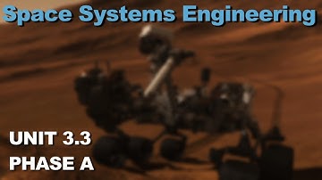 Project Life-Cycle Phase A- Space Systems Engineering 101 w/ NASA