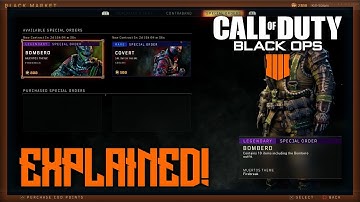 Black Ops 4 - COD POINTS/SPECIAL ORDERS FULLY EXPLAINED!! (NO BS)
