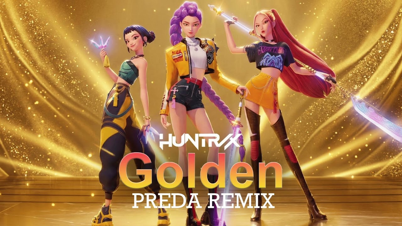Huntrix - Golden KPop Demon Hunters (Preda Remix) | Club Banger 2026