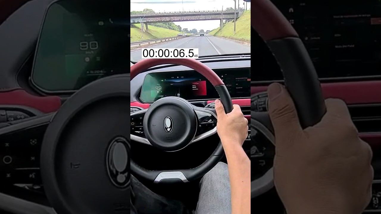 0 a 100 GWM ORA 03 GT com tudo ativado!  