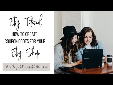 How To Create Coupon Codes for Your Etsy Shop | Re-Market Your Existing Customers