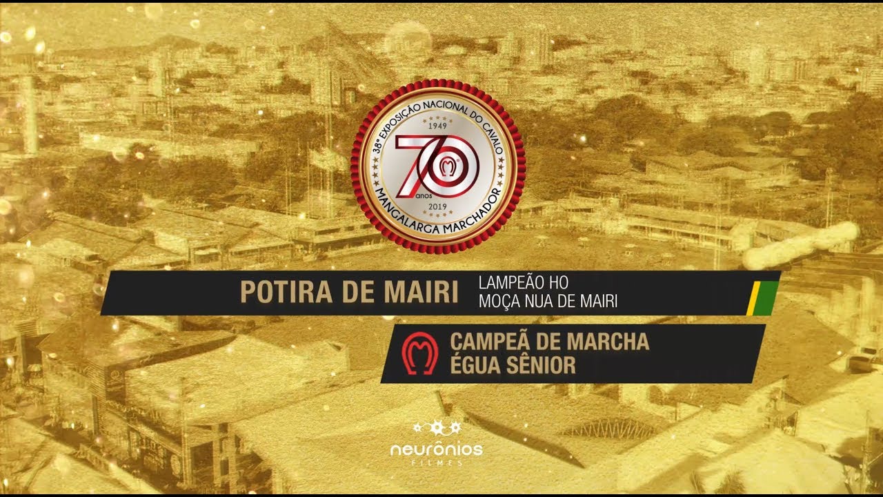 Potira de Mairi Campeã de Marcha Picada Égua Maior Nacional 2019