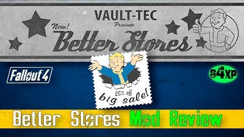 Better Stores  - Mod Review (Fallout 4)