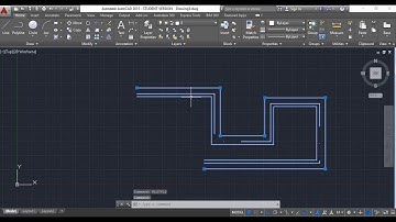 Como configurar el comando multilinea en Autocad