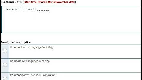 ENG519 Curriculum Design QUIZ3 ,#ENG519 Curriculum Design