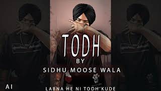 The first cut Todh by sidhu moose wala I AI I Jarman Gill