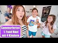 Sommerferien!! Einkaufen mit 4 Kindern 😍 Takis live Test & XXL Food Haul | Mamiseelen