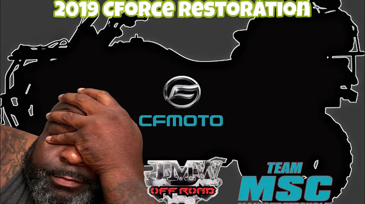 Restoring my brothers 2019 Cfmoto Cforce 800xc. #teammsc #atv #offroad #cfmotousa 