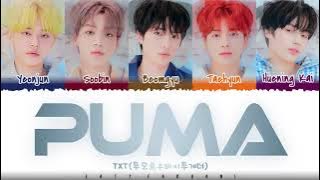 TXT - 'PUMA' (동물원을 빠져나온 퓨마) Lyrics [Color Coded_Han_Rom_Eng]