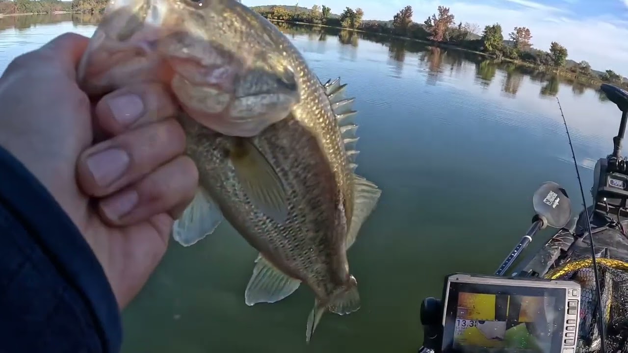 The Fall Struggle Kayak Bass Fishing