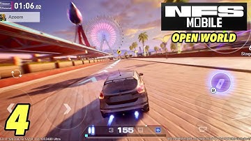 NEED FOR SPEED MOBILE | iOS | Open World Racing | Ultra Graphics | CBT Gameplay Part 4