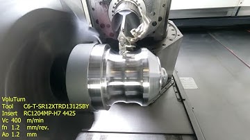 Sandvik Prime + Y-Axis Turning Demo programmed with Gibbs CAM