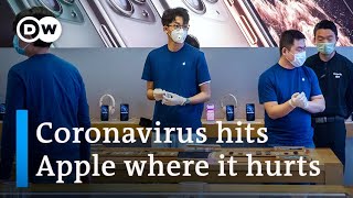 Apple warns that coronavirus is hurting profits | DW Business