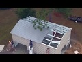 20X30X12 Vertical Roof by Eagle Carports DirtConcreteBuild2