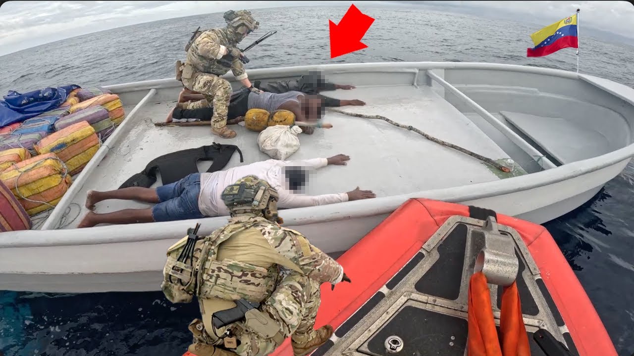 Terrifying Moment! U.S. Coast Guard Intercepts Major Drug Operation at Sea