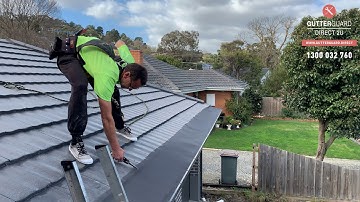 Gutter Guard Direct 2U - DIY Tiled Roof Installation