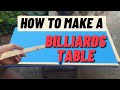 How to make a billiards table  diy  vkt