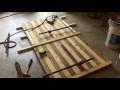 Rustic American Outdoor Flag / DIY Rustic American Outdoor Flag / DIY