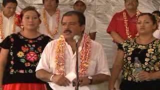 Discurso de Eviel en su visita al Barrio de la Soledad