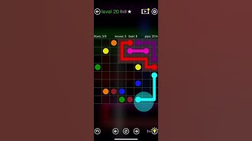 Flow Free - Intro - Classic - 8x8 - Level 20