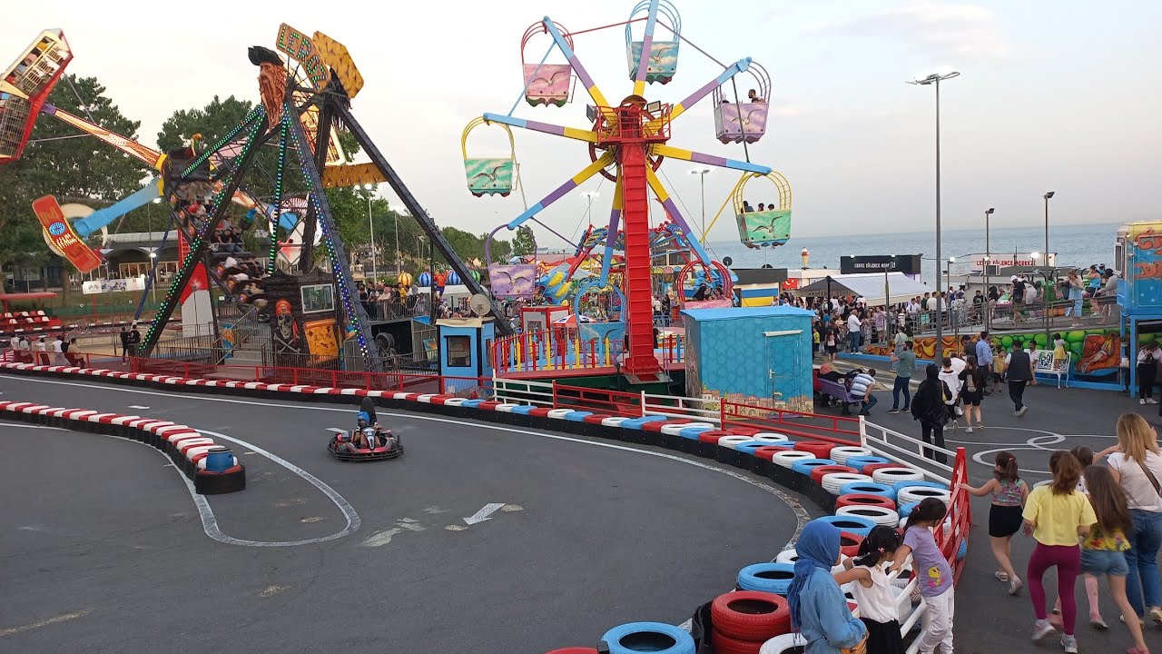 مدينة ملاهي فلوريا في اسطنبول على الشاطئ البحر الاجمل في تركيا للسباحة 2025 - هل هي رخيصة؟