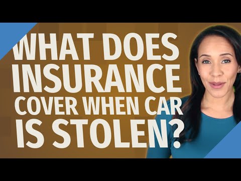 Video: Vil bilforsikring dekke stjålne gjenstander?