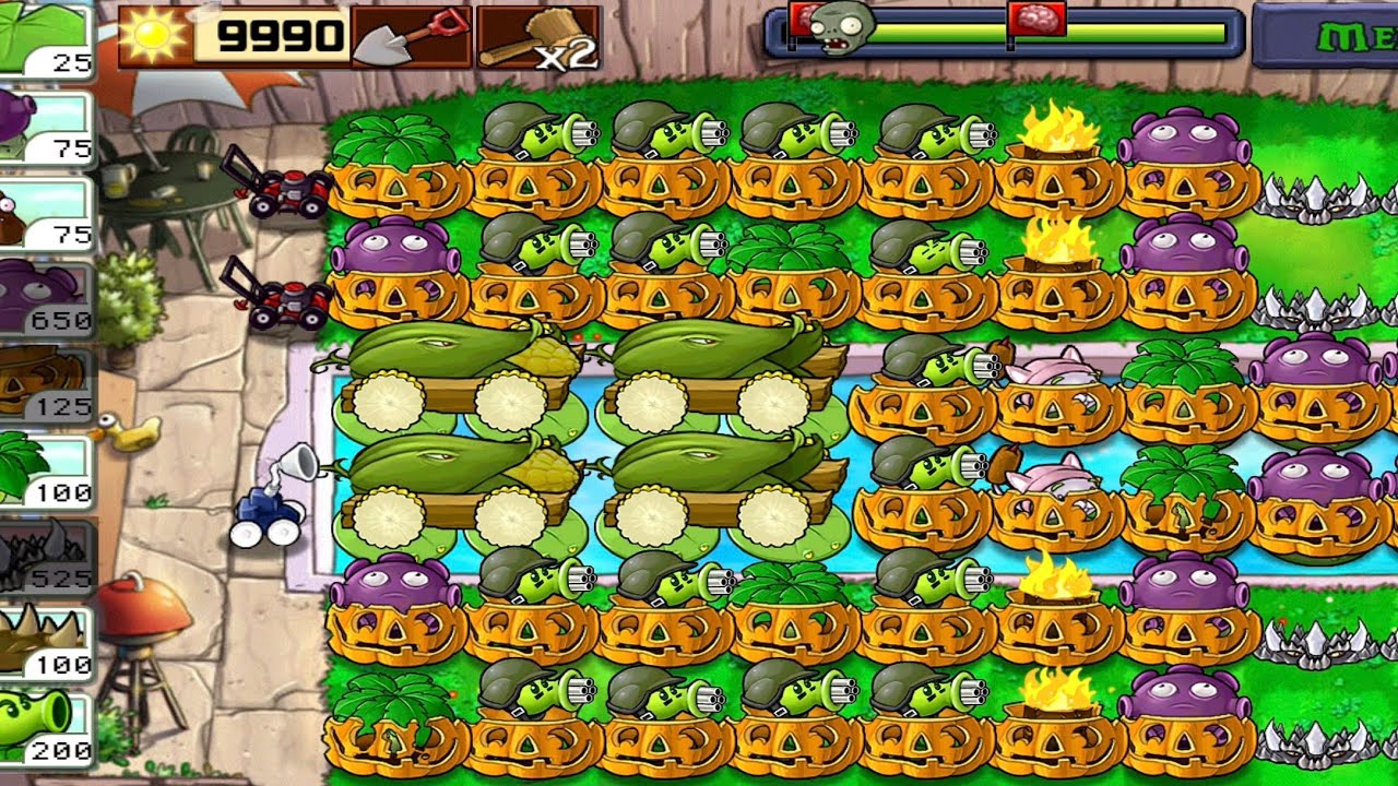 PVZ : Survival Endless : 17 - 20 Flags Completed