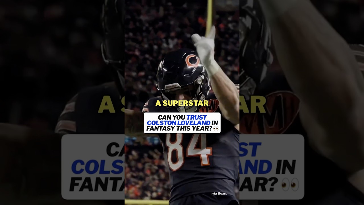Are you drafting Colston Loveland at the 3-4 turn? 🧐 #nfl #bears #colstonloveland