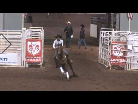 2009 Perry, GA PRCA rodeo barrel racing