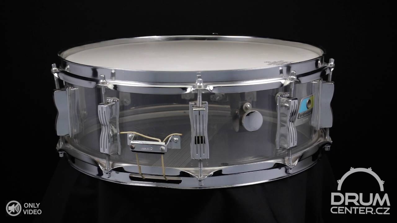 ludwig vistalite clear