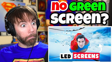 Why Superman Used LED instead of GREEN SCREEN | Superman Fan Reacts!