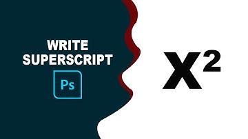 how to write superscript in photoshop | how to superscript in photoshop