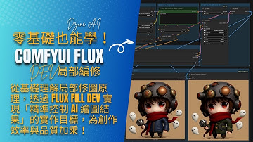 EP-ST09. 零基礎也能搞定！【基礎篇】ComfyUI FLUX Fill Dev 局部修圖 應用全攻略！精準編輯讓 AI 生成更完美
