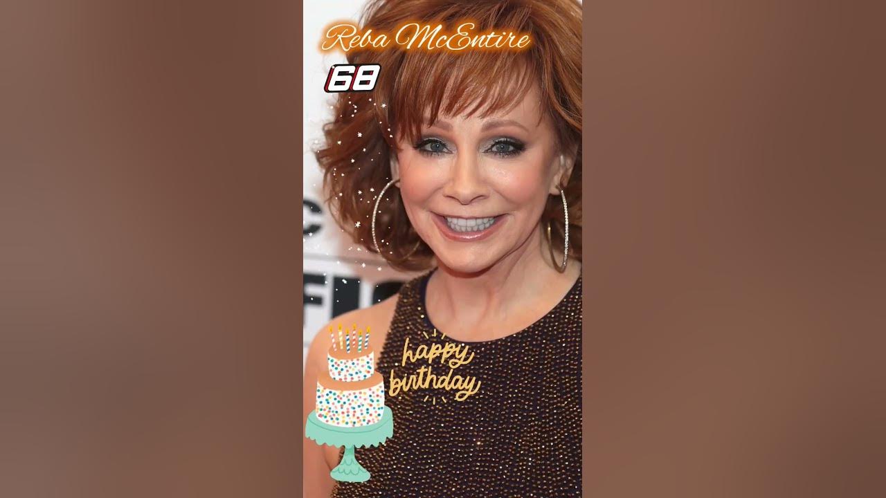 Happy 68th Birthday Reba McEntire 🎉 March 28th #celebritybirthday #entertainment #countrymusic