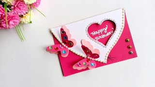 Beautiful Handmade Birthday Card Birthday Card Idea Youtube - robloxiadoptedthemostspoiledbaby videos 9tubetv