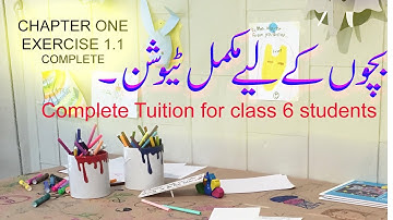 class 6 first chapter sets exercise 1.1 sindh text book board