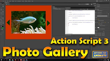 Photo Gallery with Action Script 3 in Adobe Animate CC